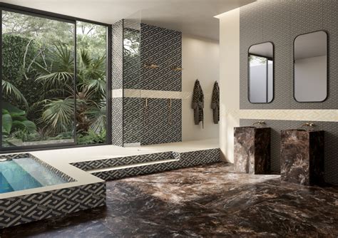 pannello muro versace|versace ceramics bathroom.